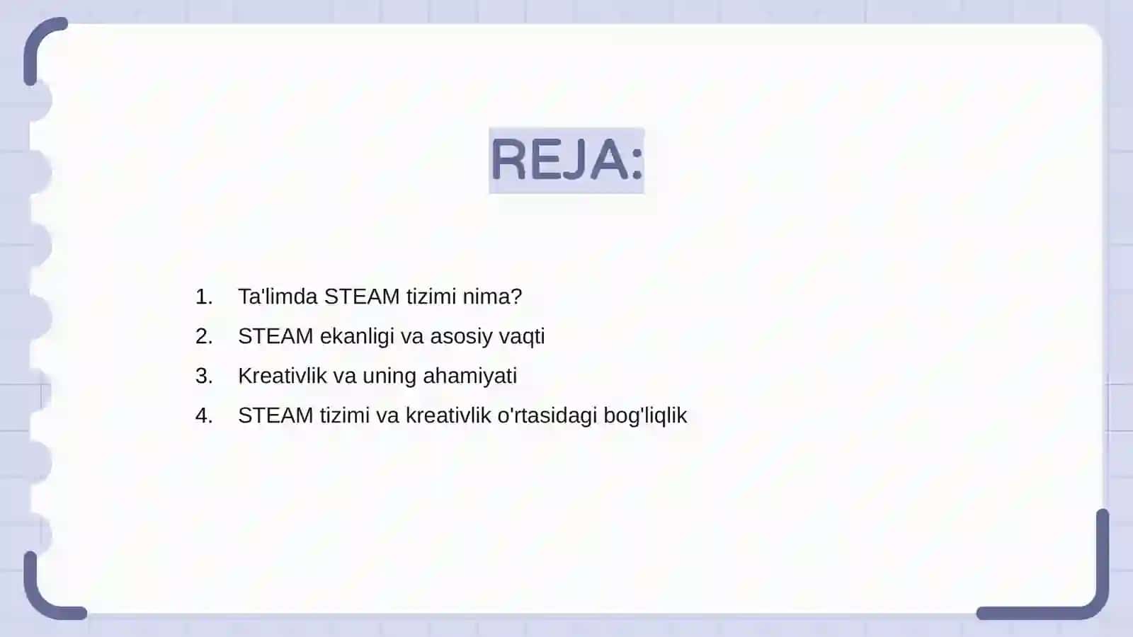 Ta'limda STEAM tizimi va kreativlik 2