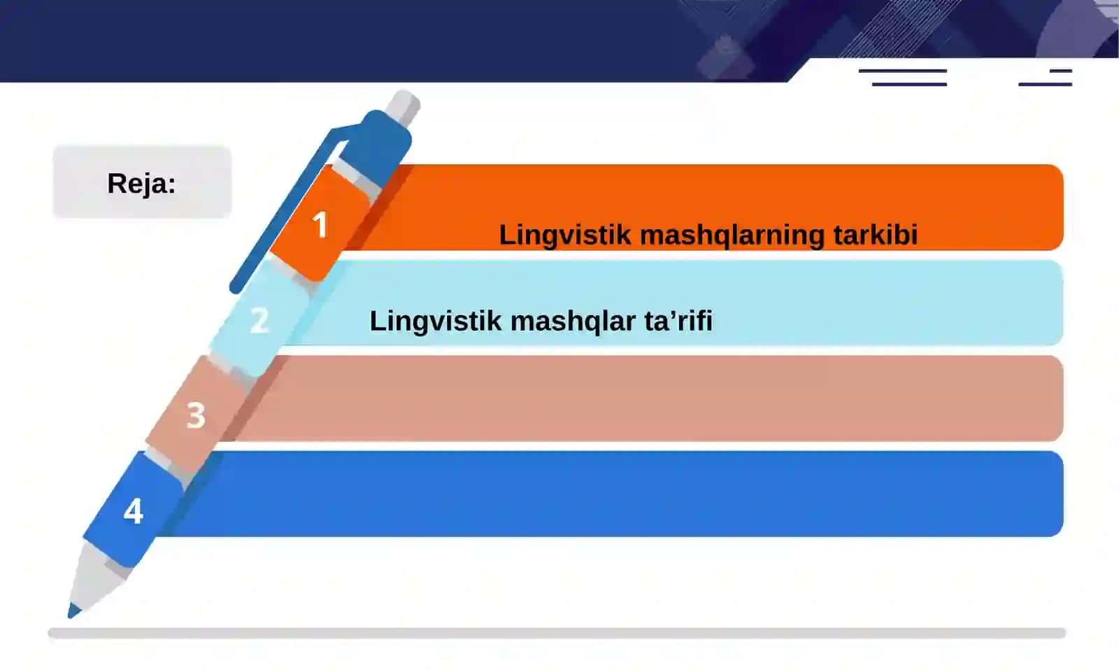Lingvistik mashqlar 2