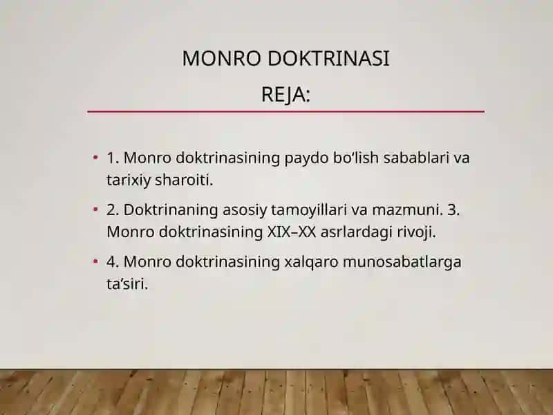Monro Doktrinasi 2