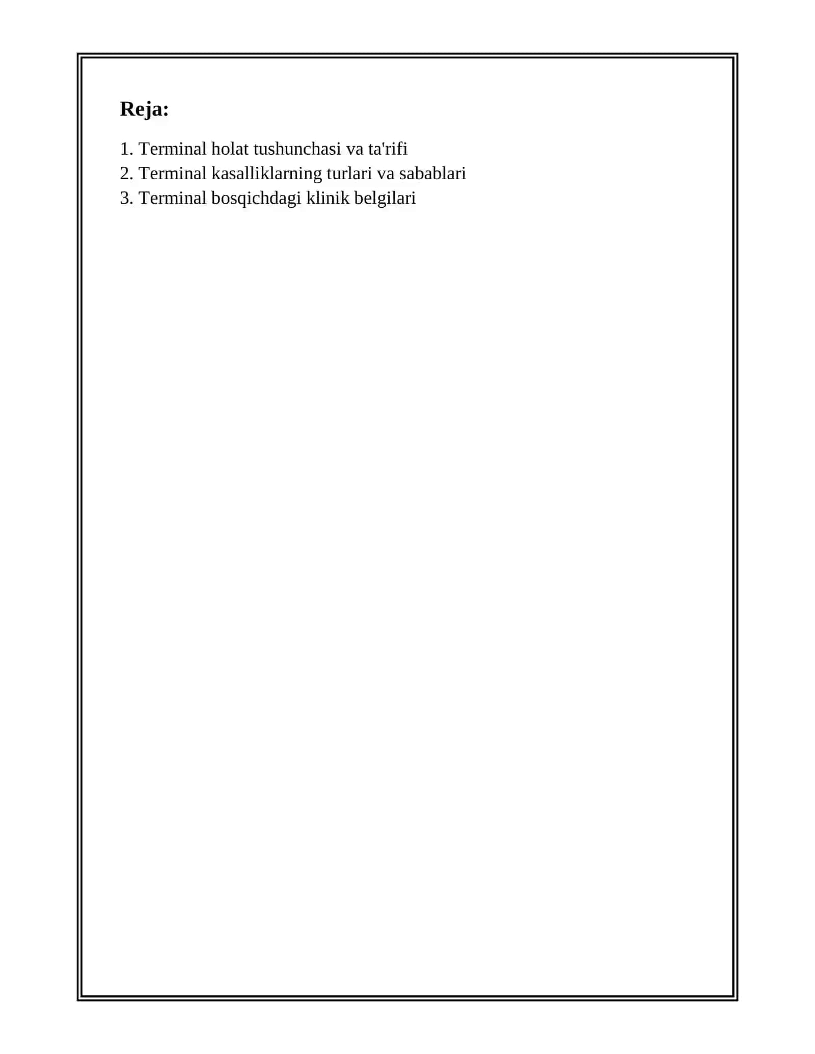 TERMINAL HOLATLAR 2