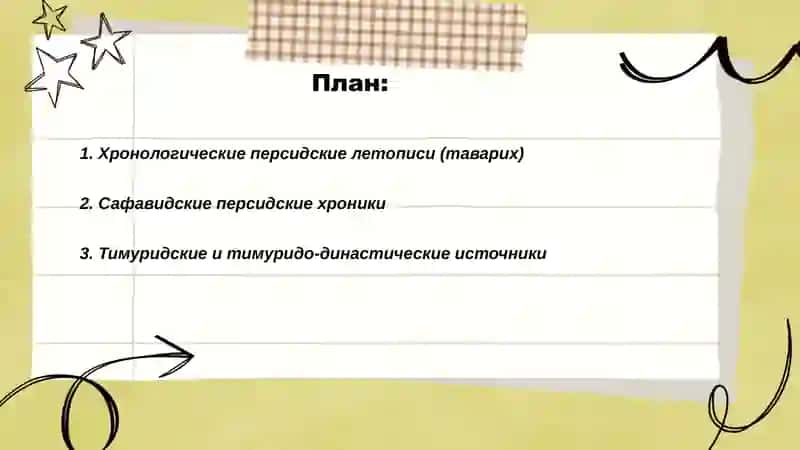 Хронологические персидские летописи 2