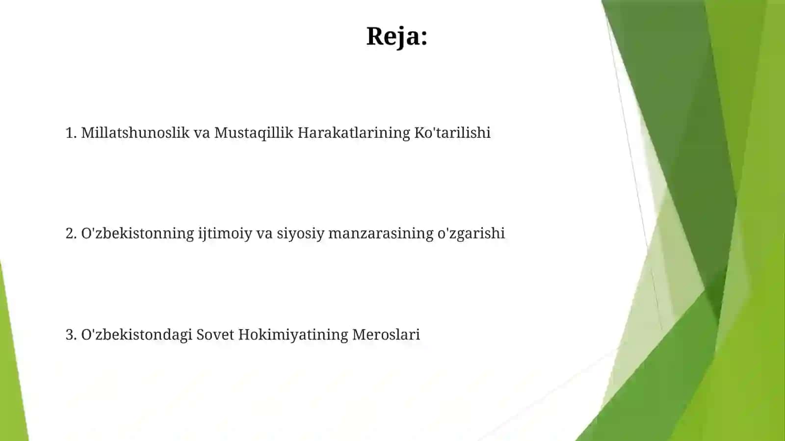 Sovet Davri Merosini Oʻzbekistonda 2