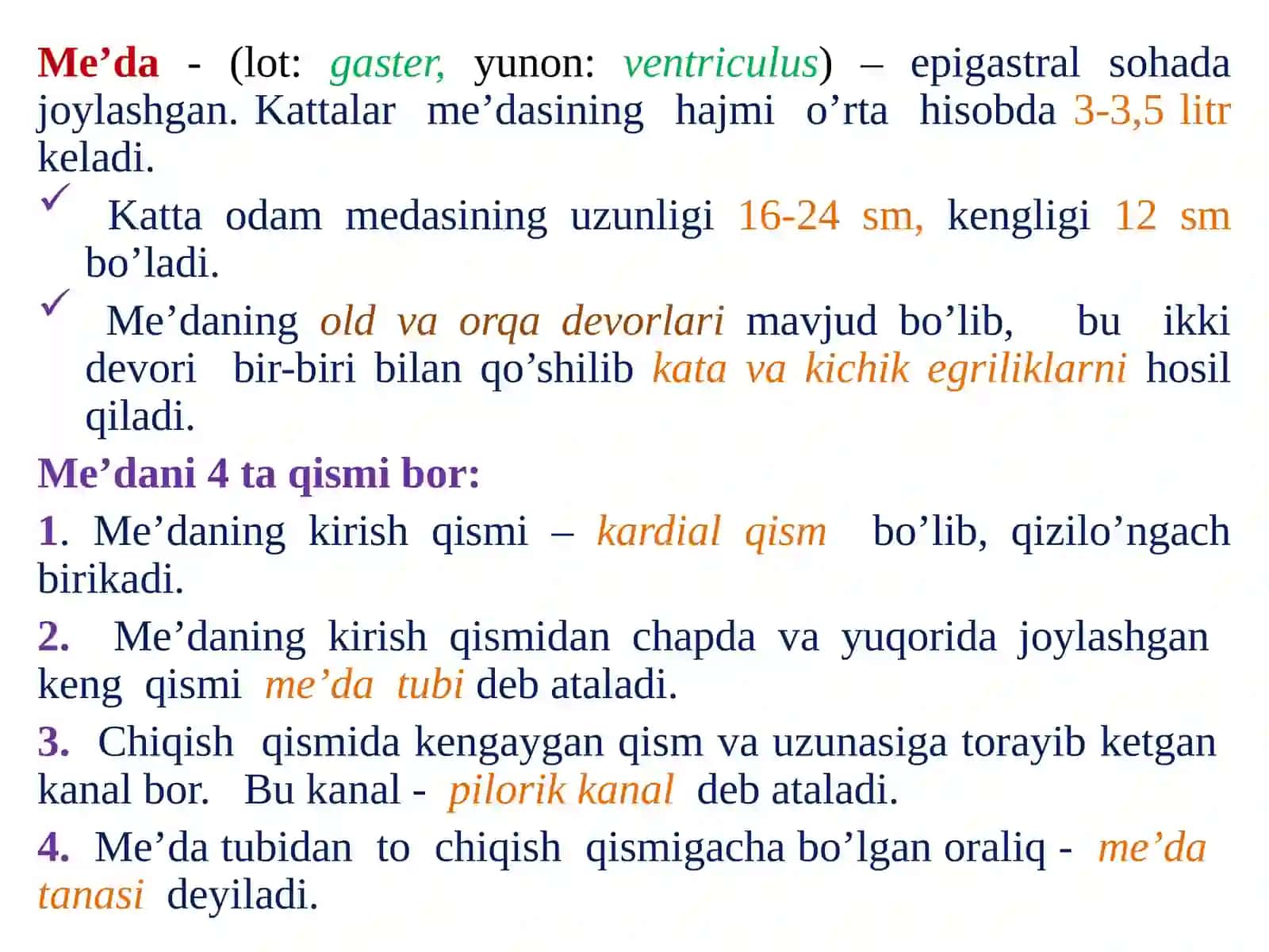Ovqat hazm qilish tizimi 2