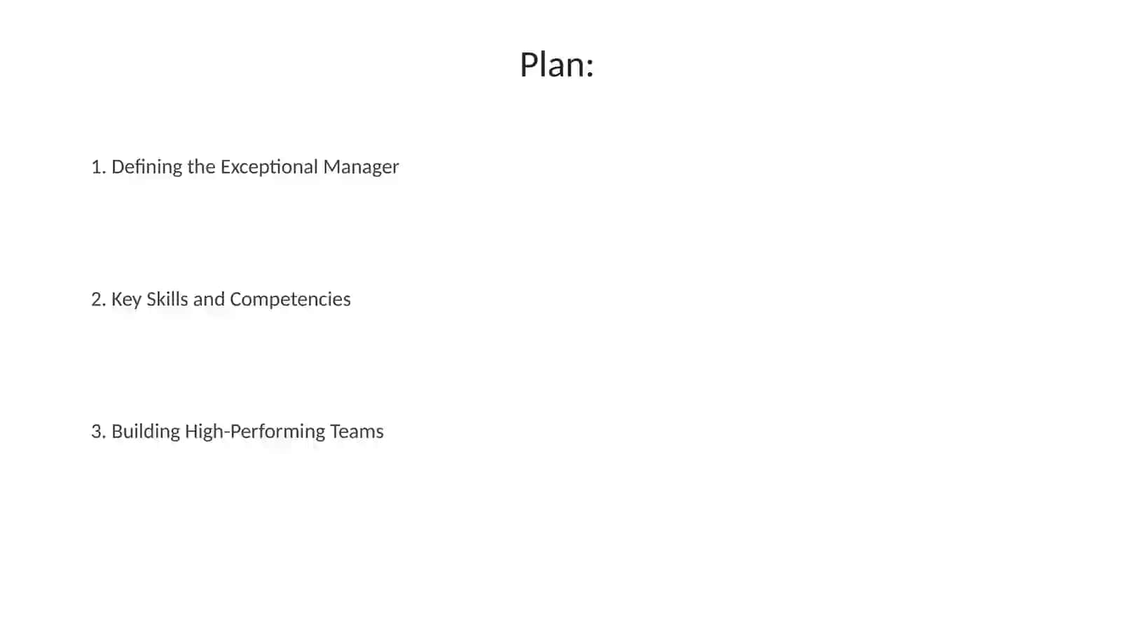Theme: Good manager 2