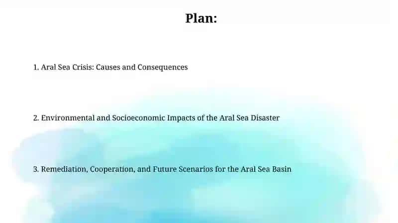 Aral Sea Crisis: Causes and Consequences 2