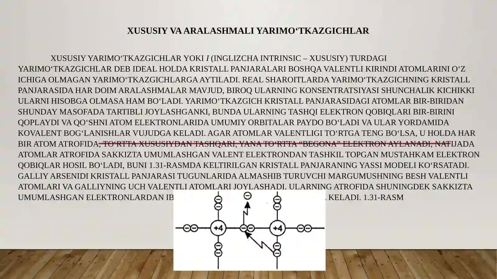 Yarimo‘tkazgich materiallarning elektrofizik xossalari 2