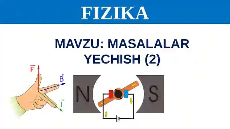 MASALALAR YECHISH 2
