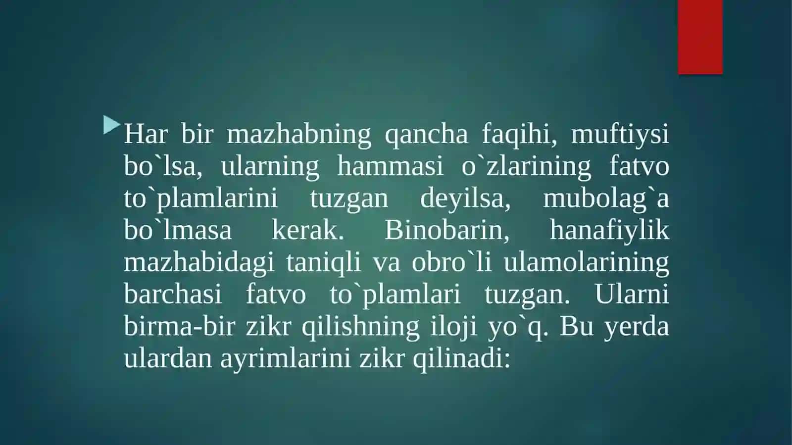 MASHHUR FATVO TO`PLAMLARI HANAFIY MAZHABIDA 2