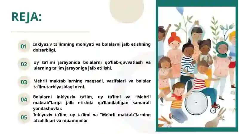 "INKLYUZIV TA’LIM.GOSPITAL PEDAGOGIKA" FANI 2