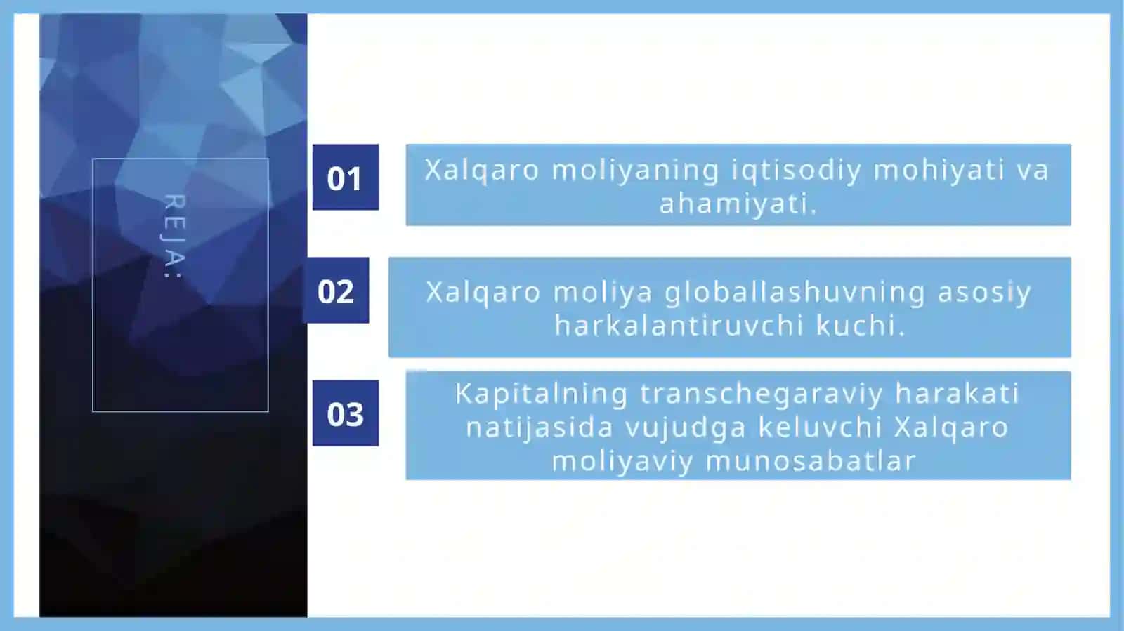 Xalqaro moliya 2