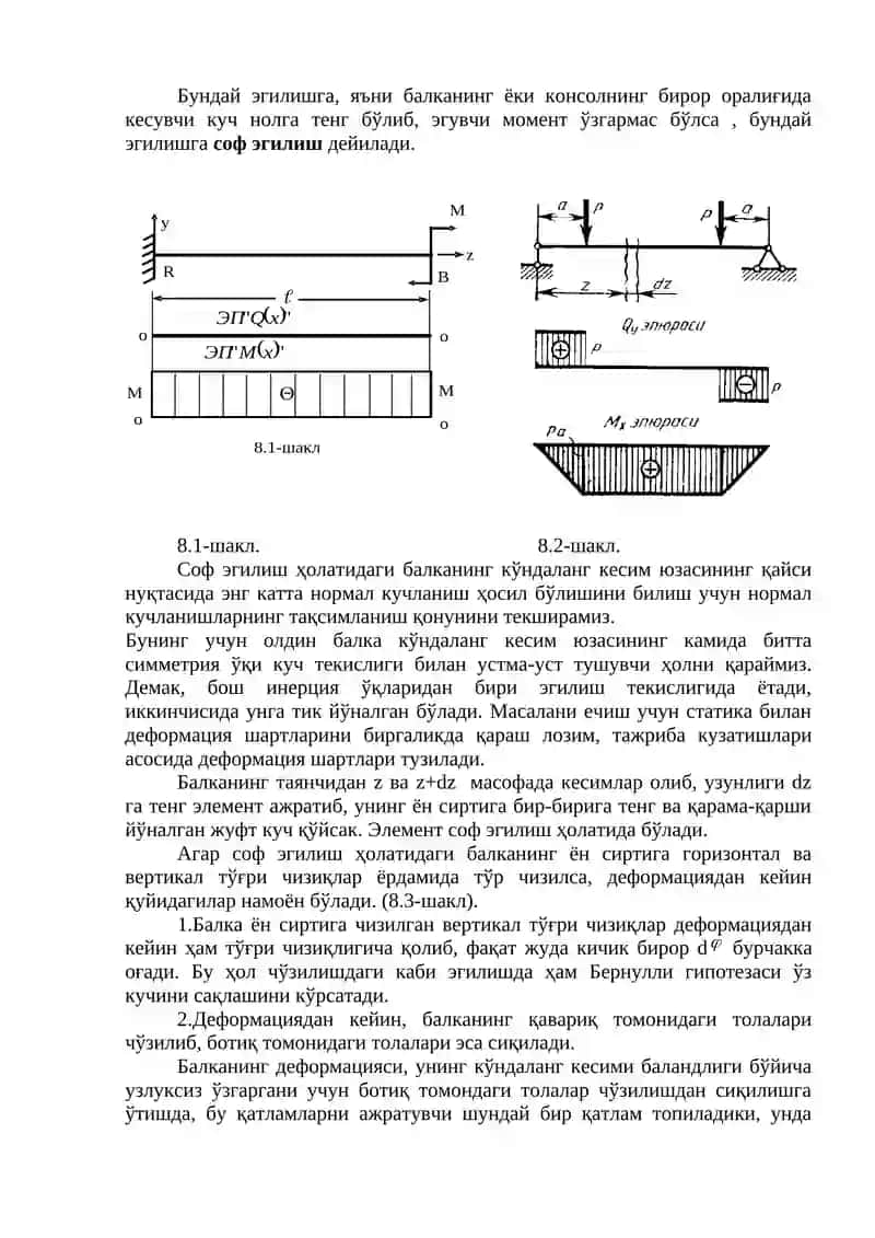 Материаллар қаршилиги 2