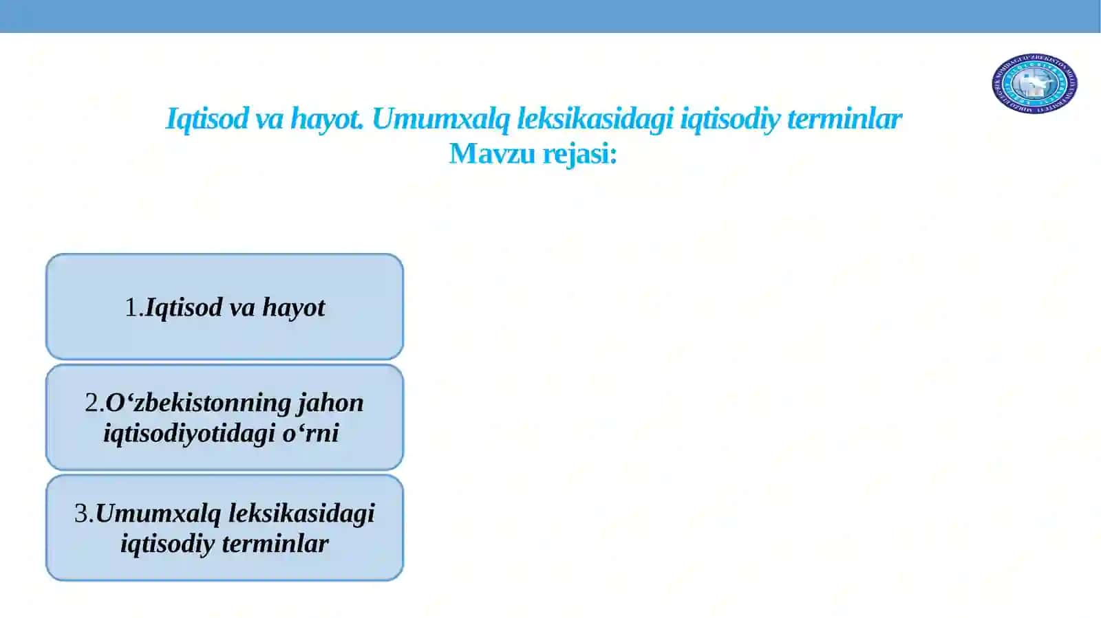 Iqtisodiy terminlar 2