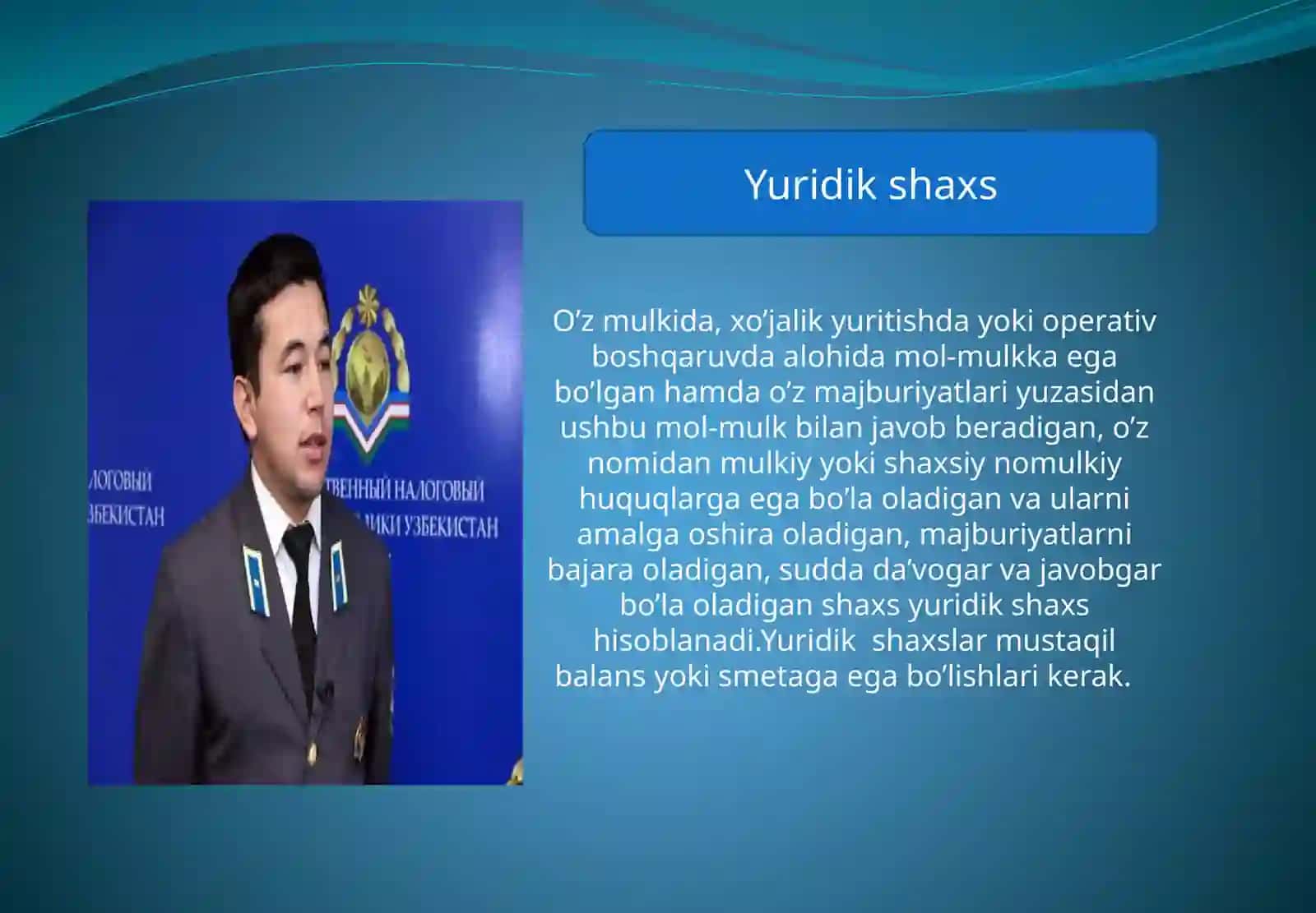 Yuridik shaxslardan undiriladigan daromad 2