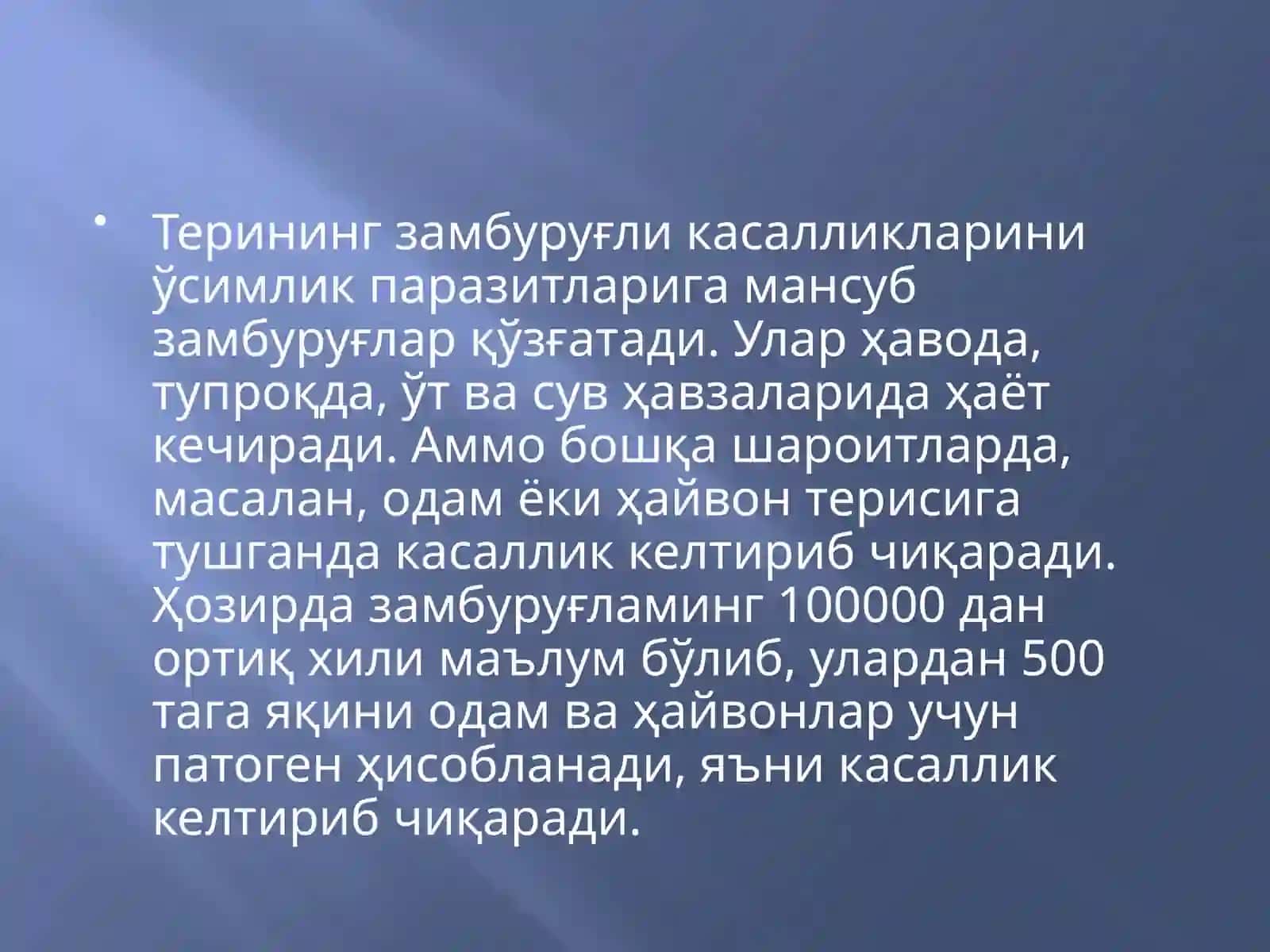 Терининг замбуруғли касалликлари 2