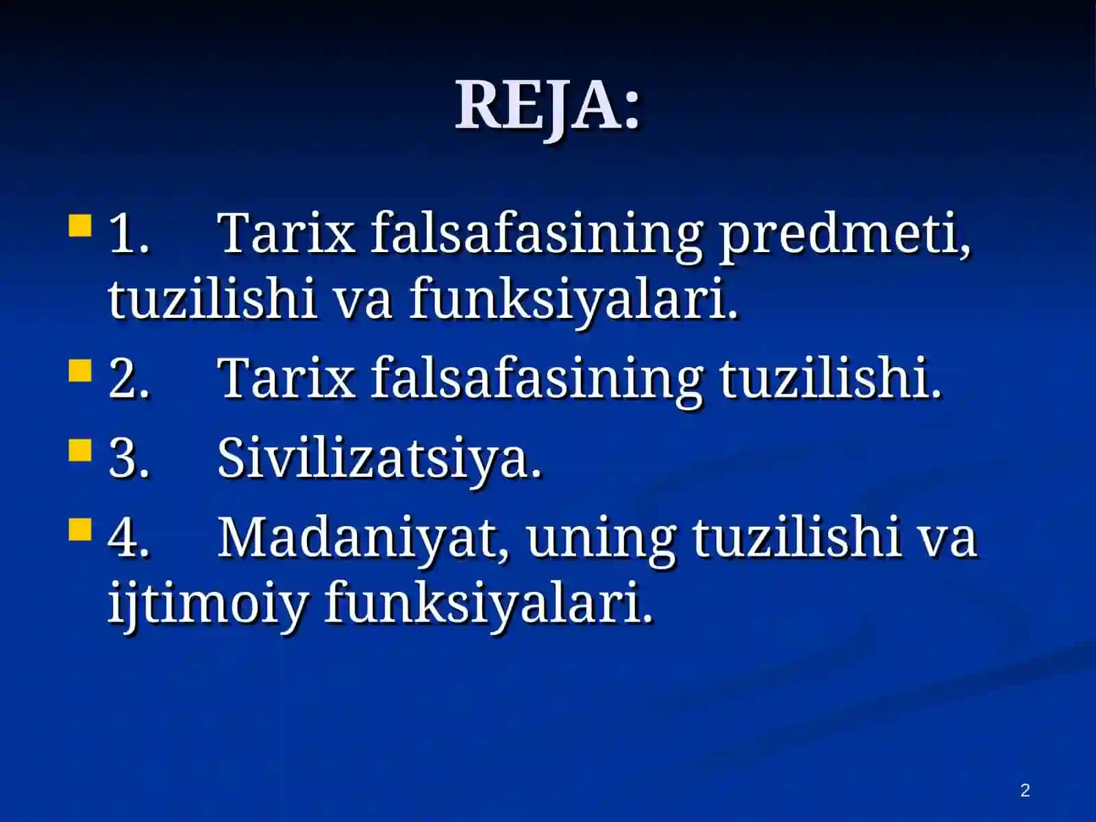 Tarix falsafasi 2