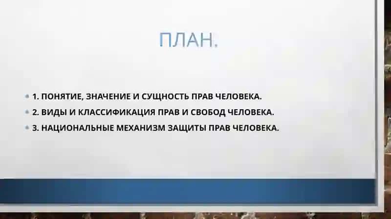 Права человека 2