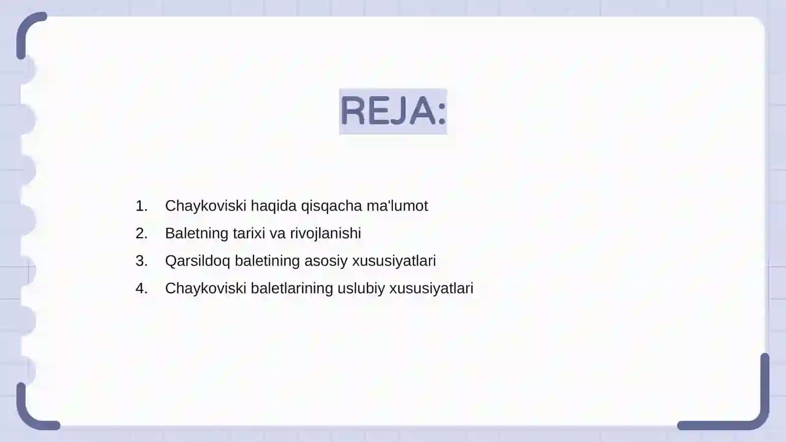 Chaykoviski qarsildoq baleti 2