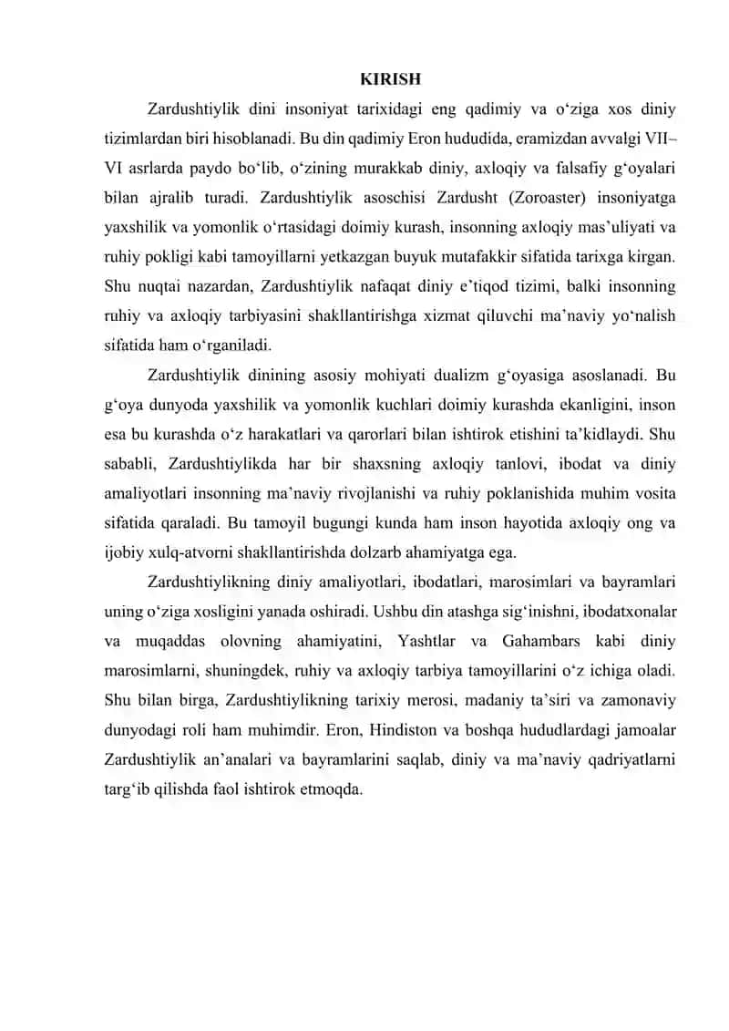 Zardushtiylik dini 2