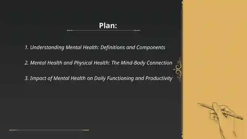 Understanding Mental Health: Definitions and Components 2
