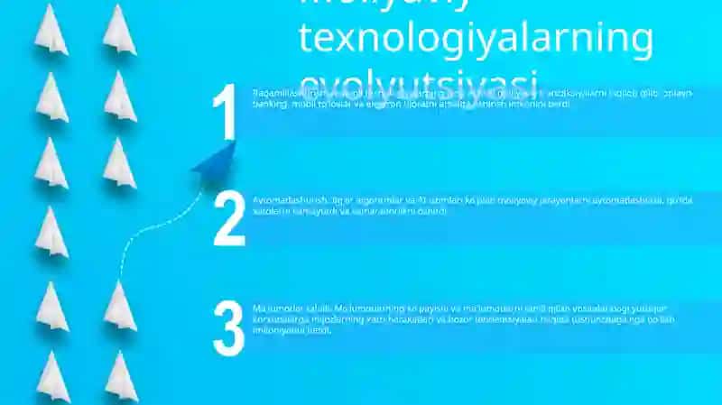 Moliyaviy Texnalogiyalarni Rivojlanishi 2