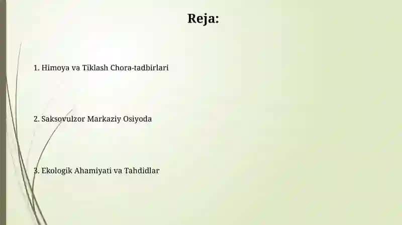 Markaziy Osiyoning saksavulzorlari 2