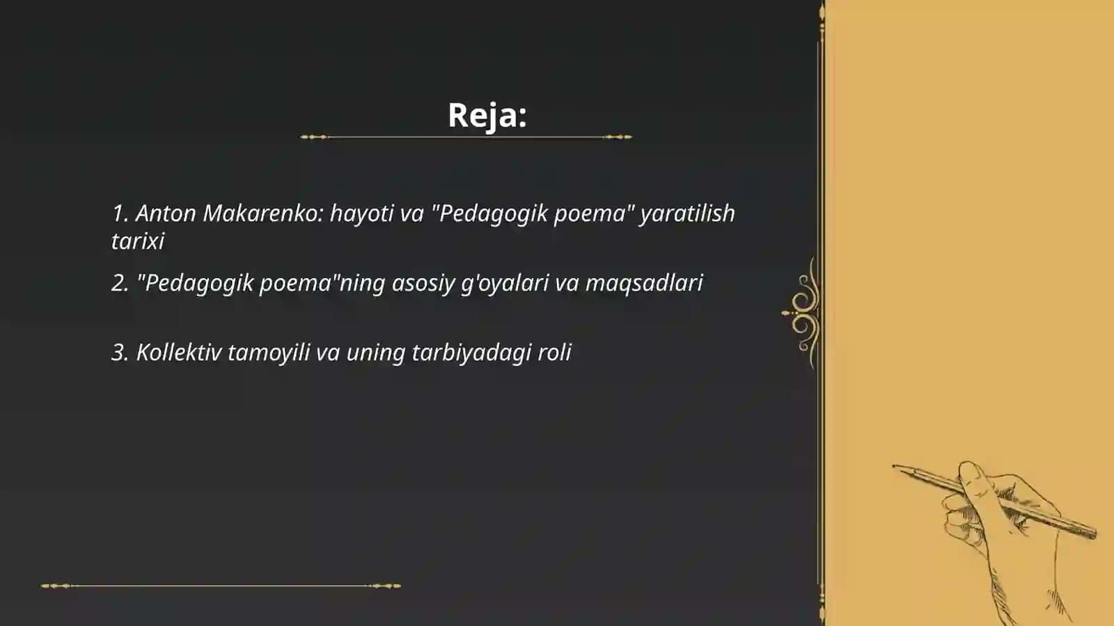 Pedagogik poema – Anton Makarenko 2