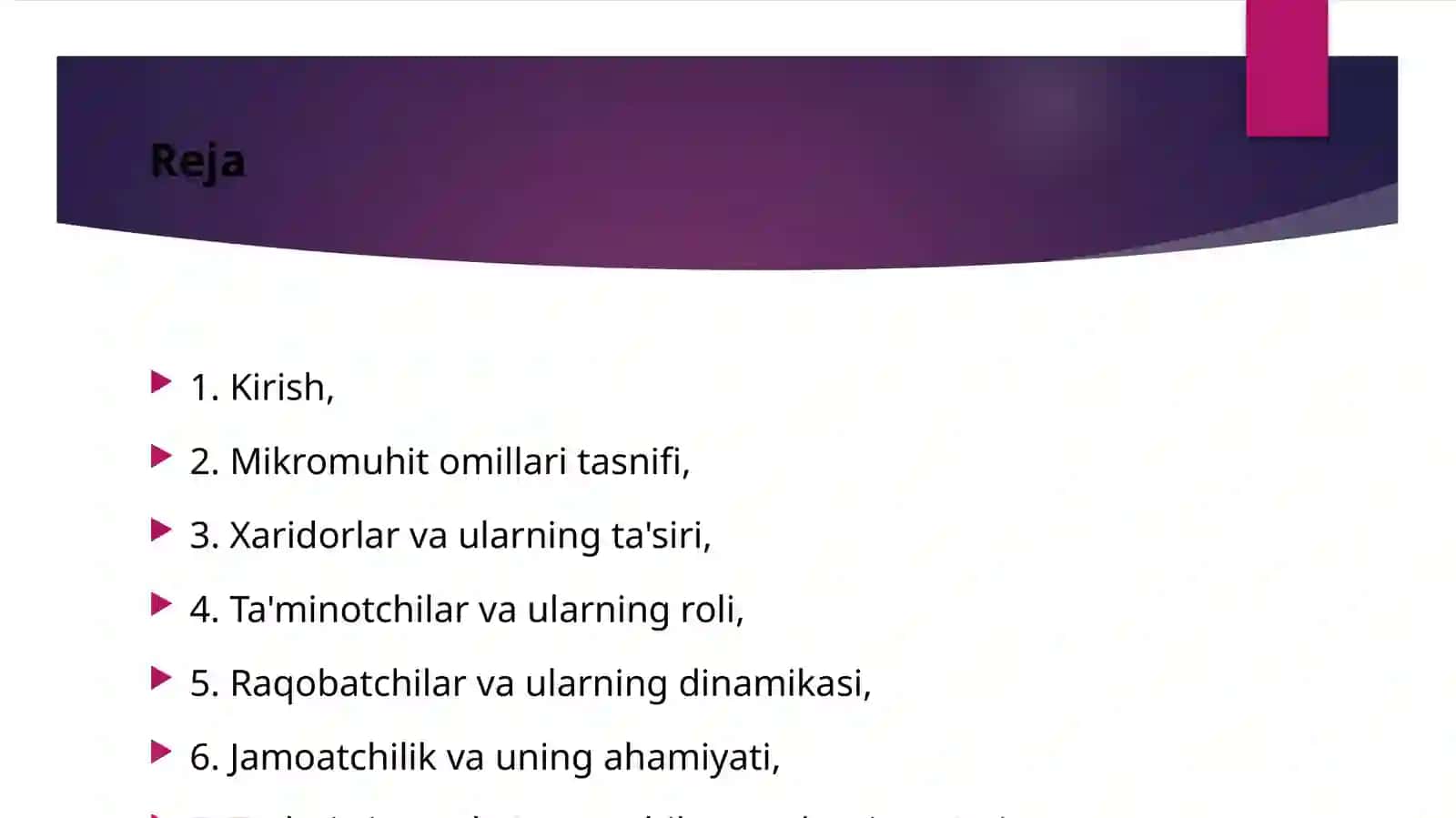 Mikromuhit omillarining tashkilot faoliyatiga ta'siri 2