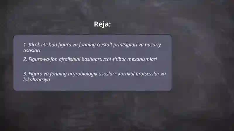 Idrok etishda figura va fon 2