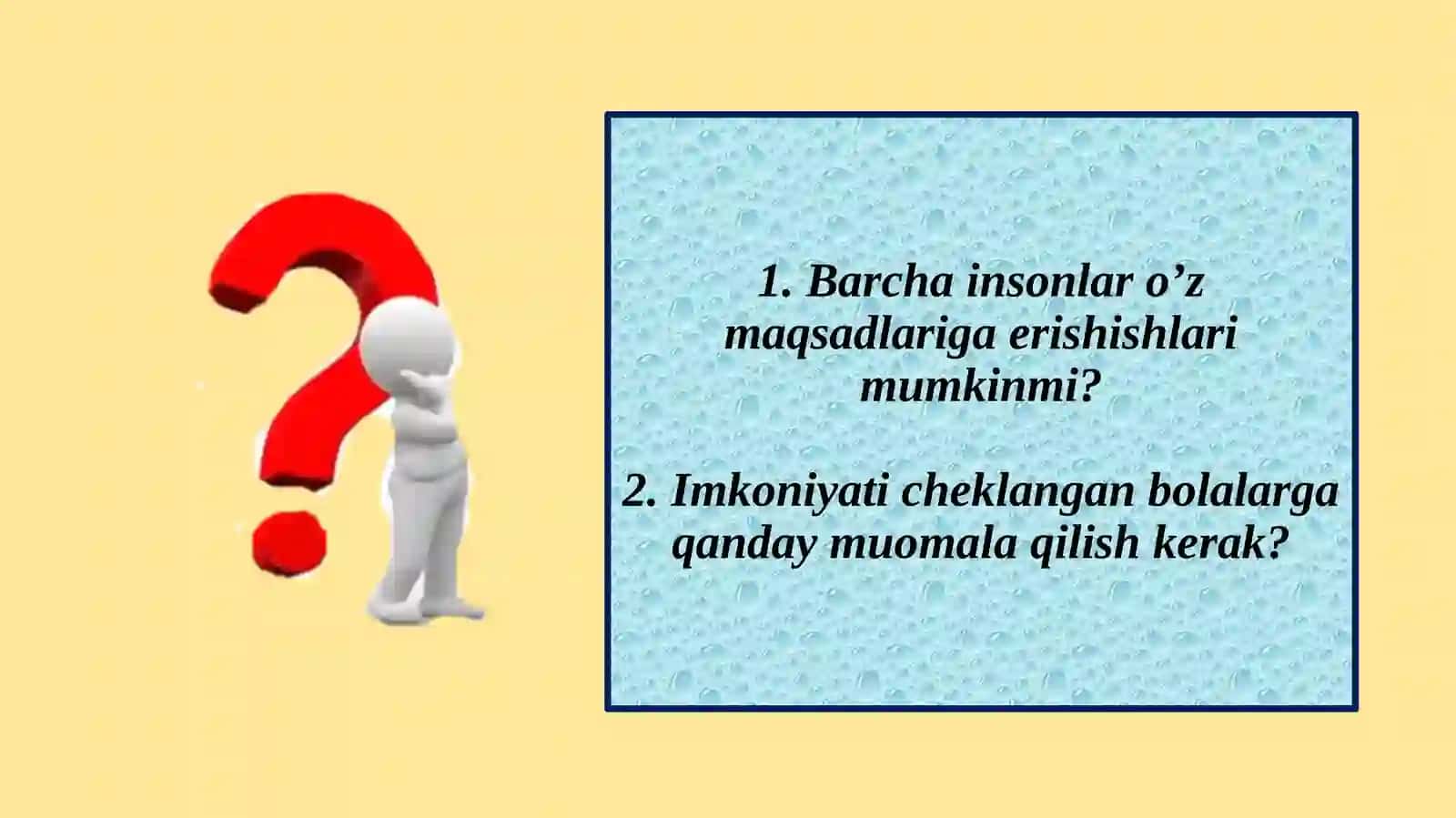 HAR BIR INSON HURMATGA LOYIQ 2