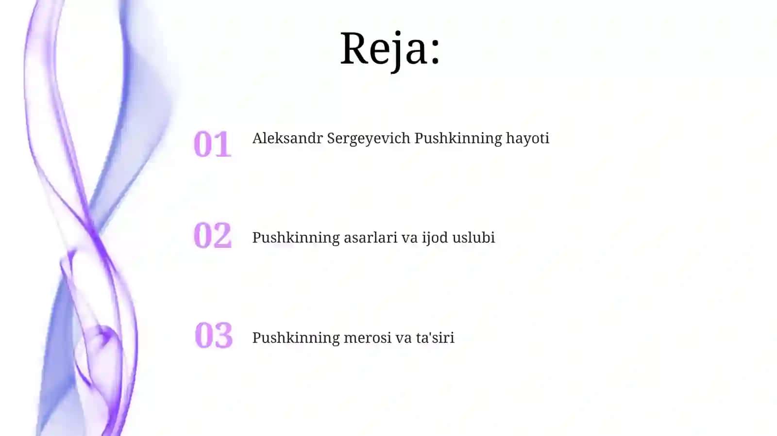 Pushkinning hayoti 2