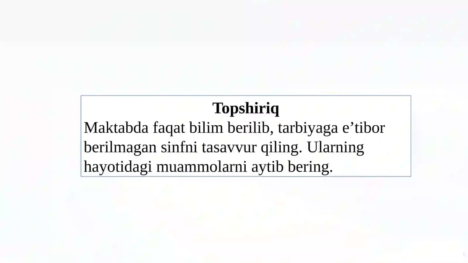 Tarbiyaviy ishlarning maqsadi va yo'nalishlari 2