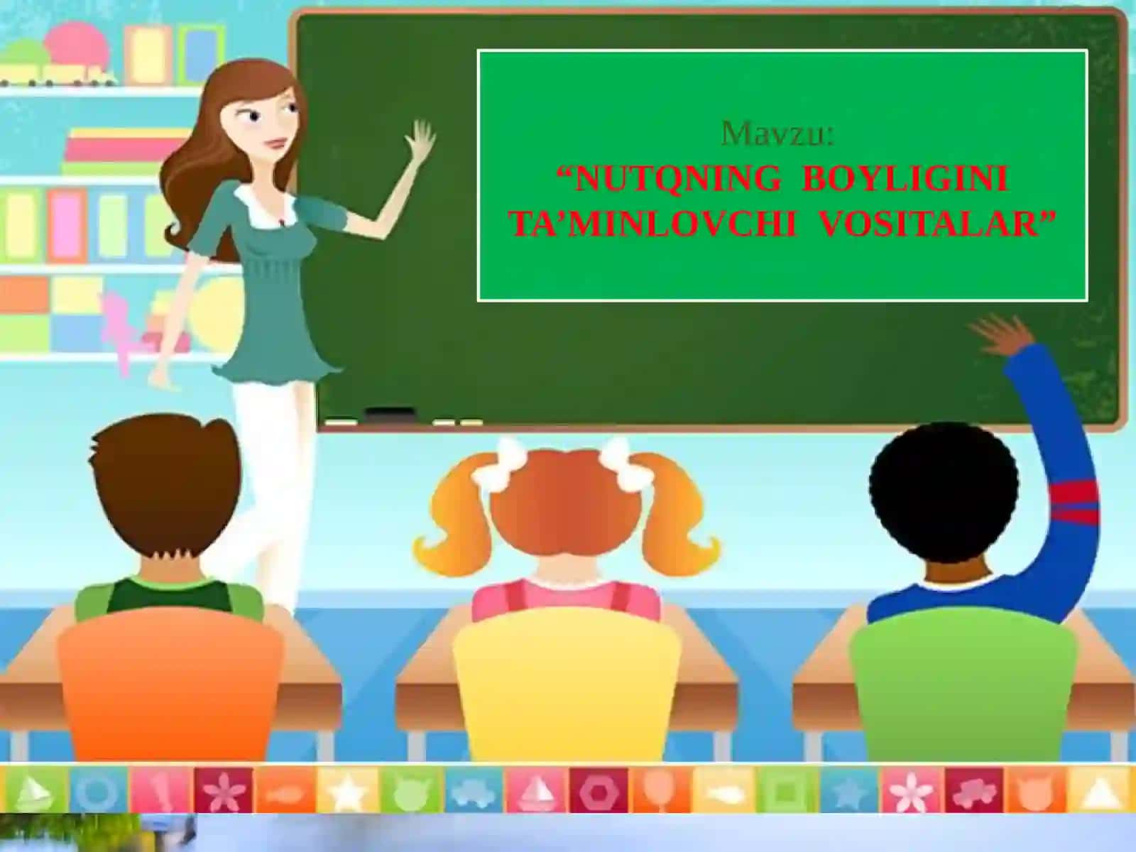 "NUTQNING BOYLIGINI TA’MINLOVCHI VOSITALAR" 2