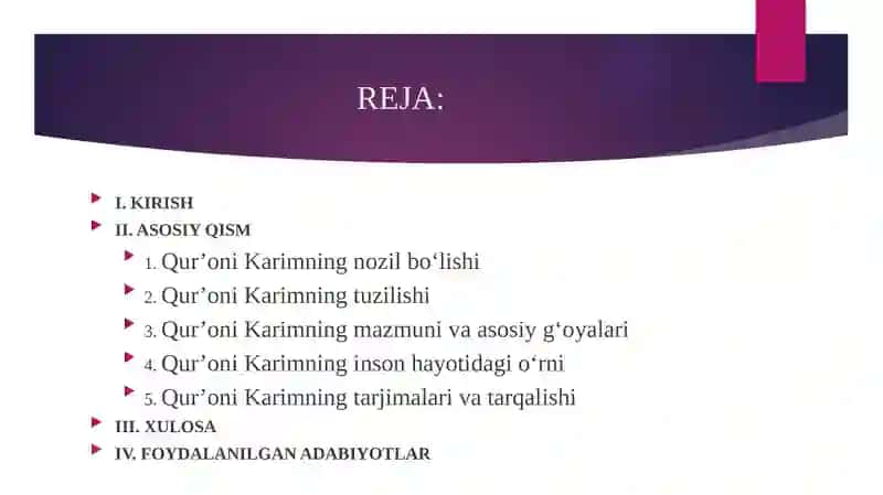 QUR'ONI KARIM-ISLOM DININING MUQADDAS KITOBI 2