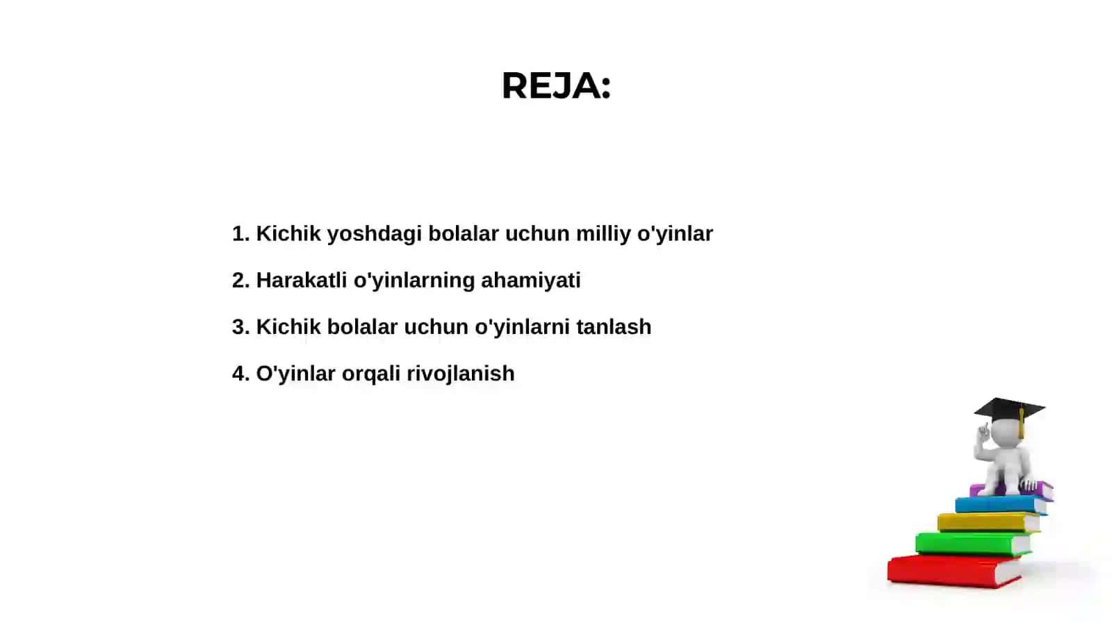 Kichik yoshdagi bolalarga beriladigan milliy va harakatli o'yinlarni o'rgatish 2