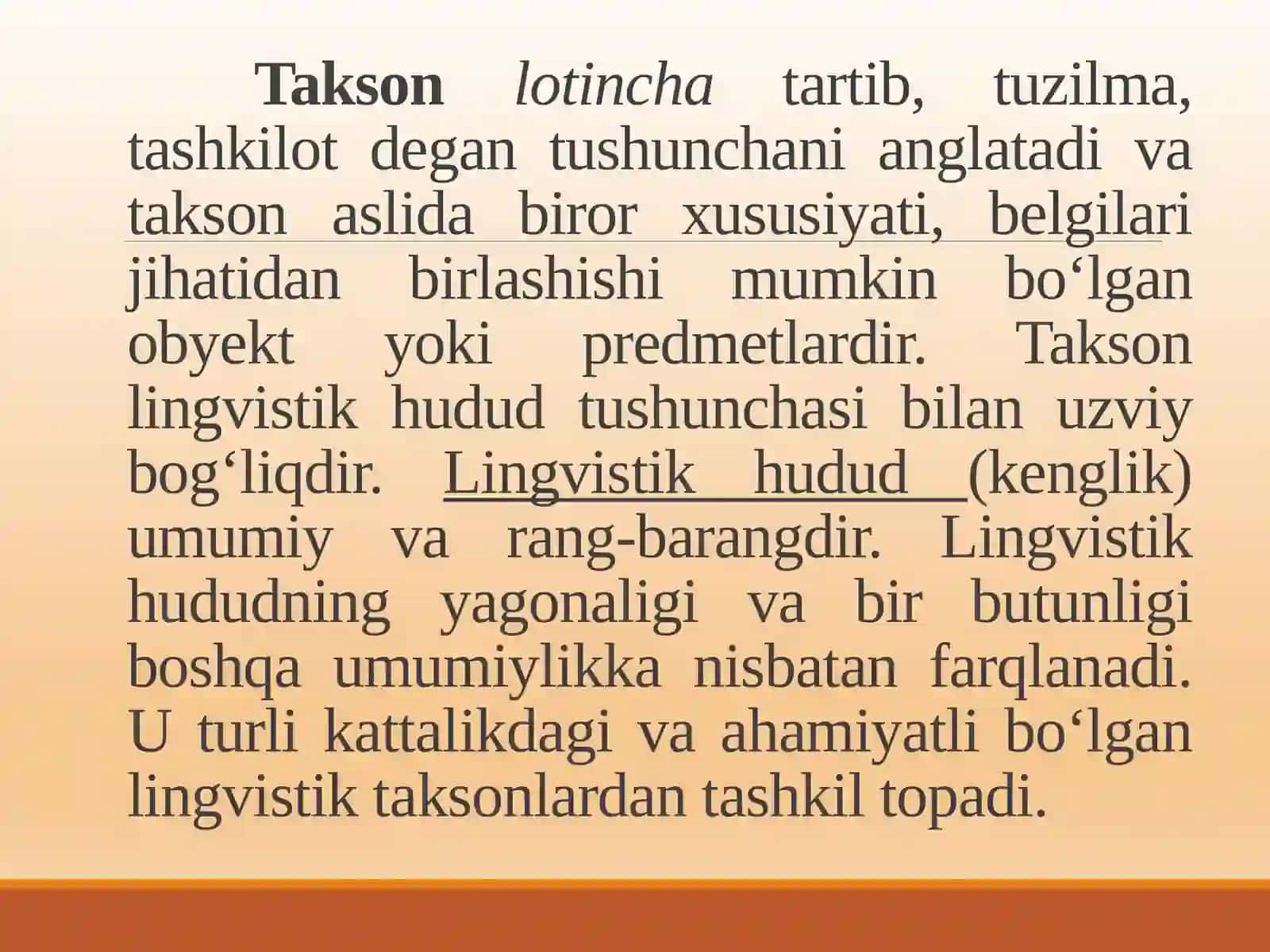 Taksonomik areal lingvistika 2