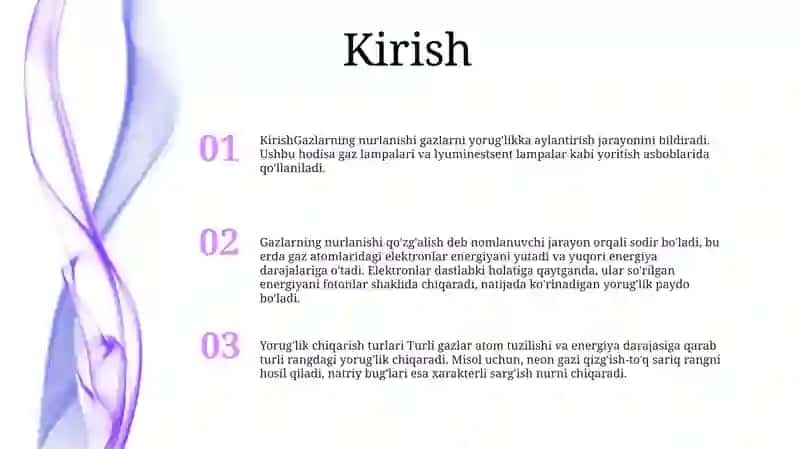 Gazlarning Nurlanishi 2