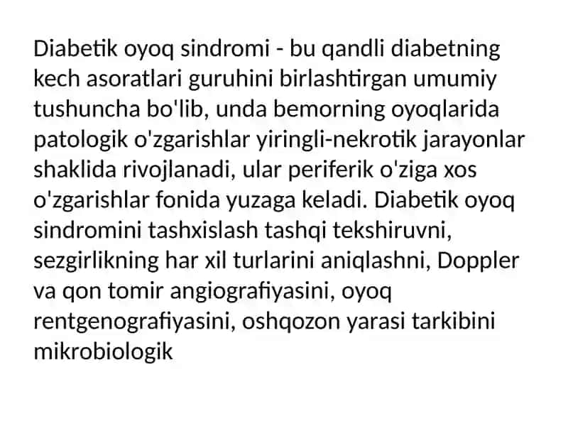 Diabetik oyoq sindromi 2