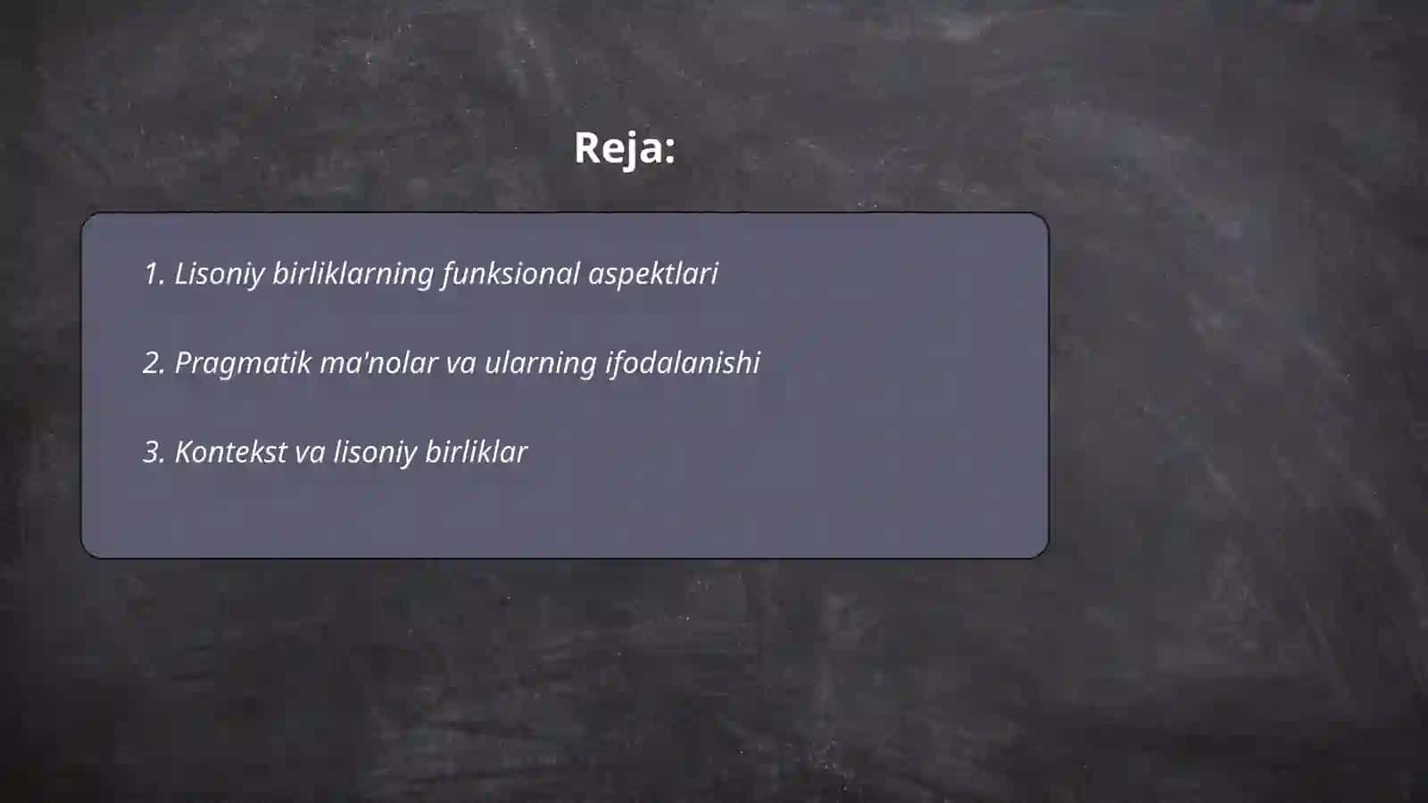 Lisoniy birliklarining pragmatikasi 2