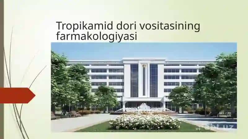 Tropikamid dori vositasining farmakologiyasi 2