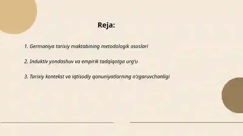 Germaniya tarixiy maktab gʻoyalarining oʻziga xos xususiyatlari 2