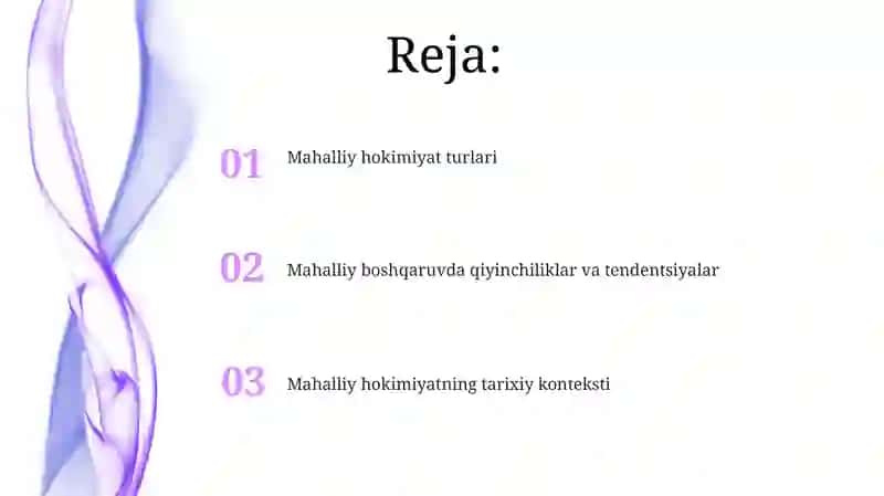 Maxalliy xokimyatlarning tashkil topishi 2