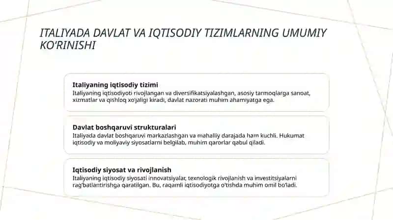 Oʻzbekiston bilan Italiya raqobati 2