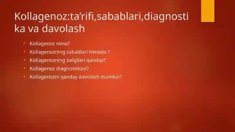 Kollagenozlar 2