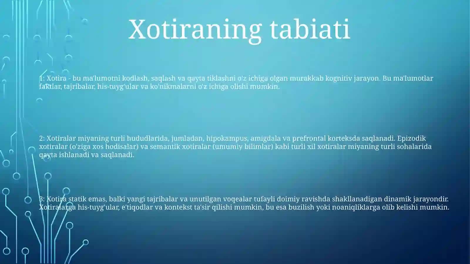 Xotira Mangulik Ifodasi 2