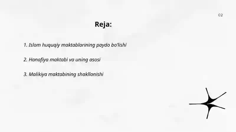 Islom huquqiy maktablarining paydo bo‘lishi 2