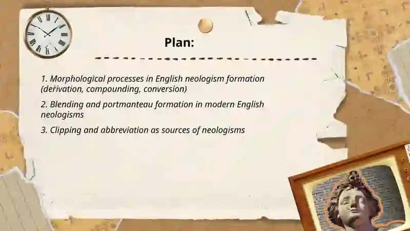 Lexical and semantic features of neologism in Modern English 2