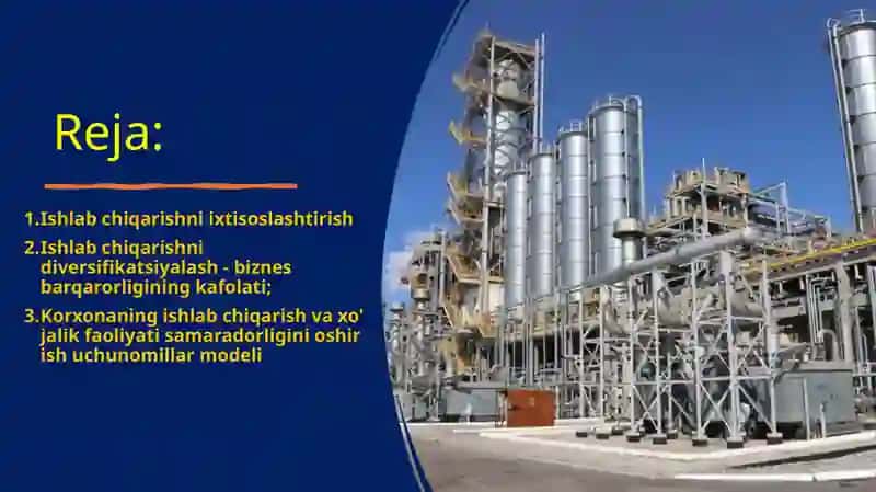 Ishlab chiqarishni iqtisoslashtirish va diversifikatsiyalash 2