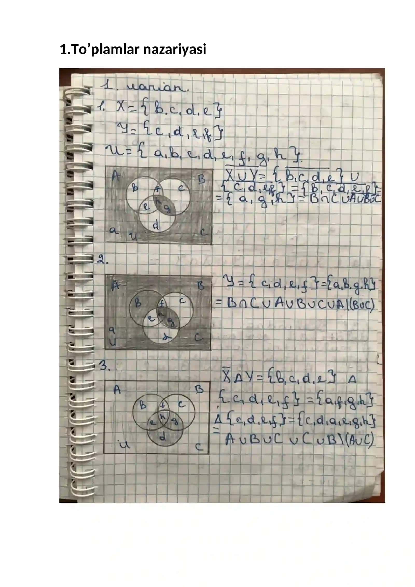 Munosabatlarni funksiyaga tekshirish 2