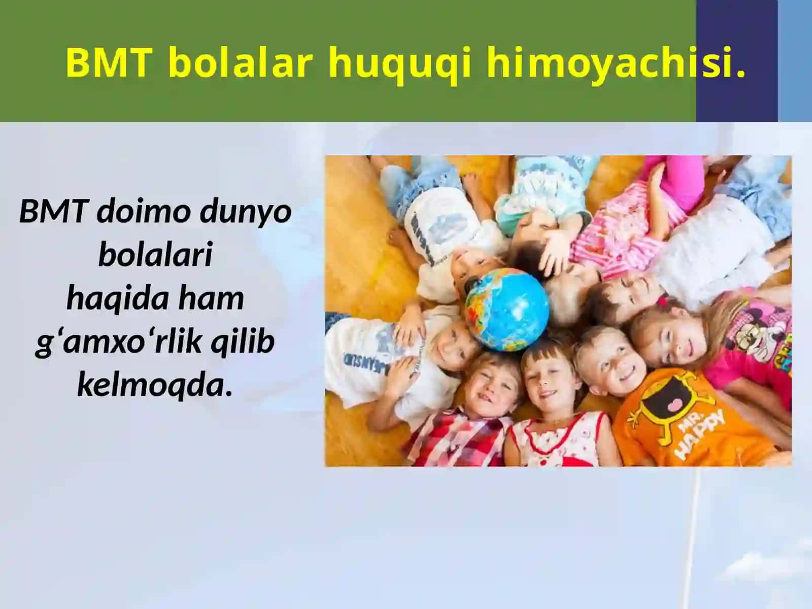 BMT dunyo bolalari 2
