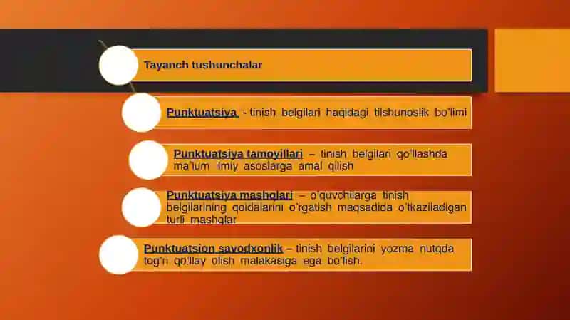 Tinish belgilari haqida ma’lumot 2
